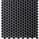 Alameda Pennyrounds black-gloss-1-inch