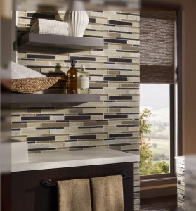 Random Glass Mosaic tiles
