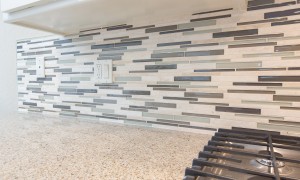Glass linear Mosaics stone