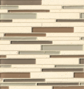 Glass linear Mosaics stone