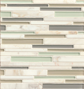 Glass linear Mosaics stone