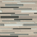 Rendezvous Prelude Linear Glass Mix GLSILDPRERIB_1000