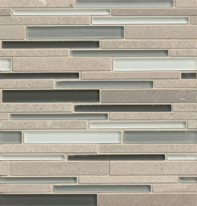 Glass linear Mosaics stone