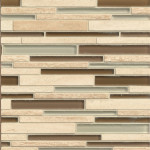 Rendezvous Treble Linear Glass Mix GLSILDTRERIB_1000