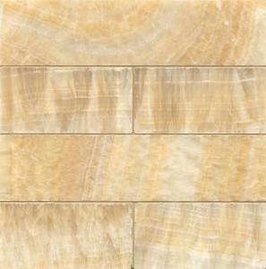 Butterscotch Onyx Honed 3x12