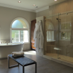 Athens Gray Limestone Bathroom