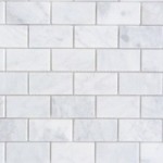Carrara-Marble-HONED-1×2-Mosaics-200×200
