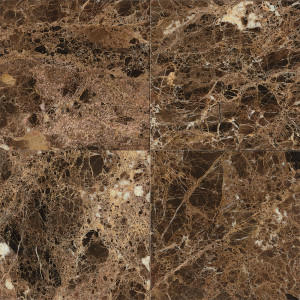 emperador dark polished marble 24x24