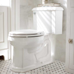 Ocean White Polished Octagons Installed