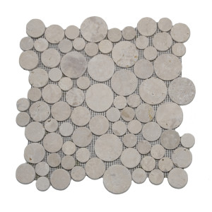 Round bubble sliced Pebbles