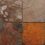 SL17 PURPLE SLATE 4 PIECES