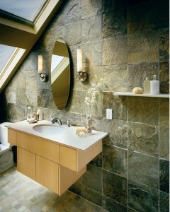 Gold Green 12x12 Slate