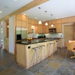 SL50-16 BRAZILIAN MULTICOLOR 16X16’S INSTALLED KITHEN