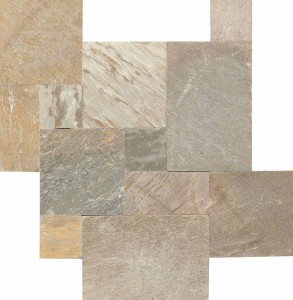 Oyster Quartzite Versailles Pattern Slate