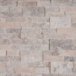 Silver Travertine Ledgerstone