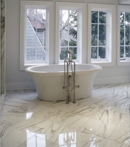 calacatta marble polished
