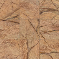 Rainforest Brown polished 12x12 marble